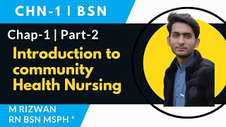 Community Health Nursing1 UrduHindi chap1part2 KMU slides  BSN  MCQS Patter [upl. by Gloriana]