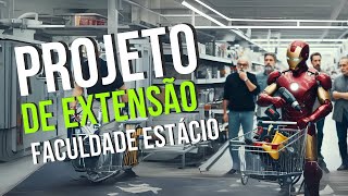 Como fazer Projeto de Extensão Estácio projetodeextensao estaciodesa apostileiros [upl. by Dugaid]