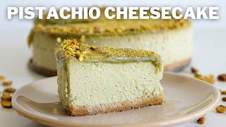 Pistachio Cheesecake Recipe [upl. by Annoyik]