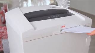 Destructora de documentos HSM SECURIO P44i Mailing Systems SL [upl. by Aerbas]