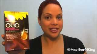 Garnier Olia Oil Powered Permanent Color Review [upl. by Niad872]