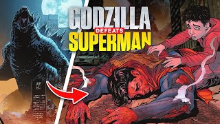 Godzilla Defeats Superman [upl. by Ecidnac861]