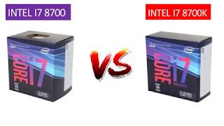 i7 8700k vs i7 8700  GTX 1060 6GB  New Games Benchmarks Comparison [upl. by Newmann]