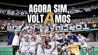 SANTOS VENCE O CORITIBA E ESTÁ DE VOLTA A SÉRIE A [upl. by Earleen]