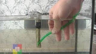 DIY Aquarium biofilter  very easily  Filters for young fish  shrimp [upl. by Fernand]