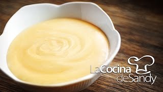 Crema pastelera receta en 7 minutos recetas de postres faciles [upl. by Basir924]