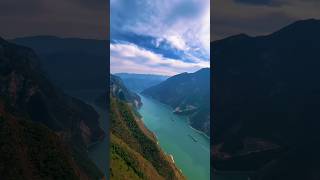 The video is not sufficient to show its magnificencemountainbeauty mountainriver naturebeauty [upl. by Tychon125]