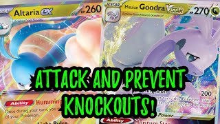 ULTIMATE Goodra VStar Altaria ex ANTIMETA Deck Pokemon TCG Live [upl. by Anauqcaj852]