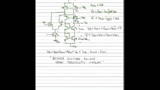 ECE 3110  Lecture 14  Part 2  Folded Cascode and Beginning Two Stage Op amp [upl. by Athey]