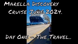 Marella Discovery 2 cruise June 2024  Day one the travel [upl. by Yojenitsirk770]