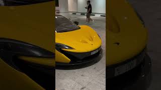 Mclaren P1 🟡mclaren mclarenp1 dubai cars [upl. by Hcirdeirf]