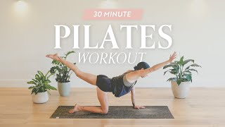 30 MIN POWER PILATES  Full Body Low Impact Workout [upl. by Oniotna]