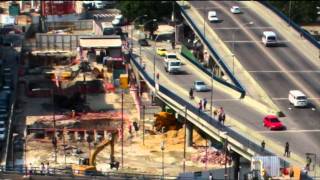 Time lapse  Duplicação do Viaduto Negrão de Lima Madureira [upl. by Missi]