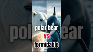 Polar Bear vs Orca Epic Arctic Battle shorts trending vairalvideo animals facts amazon [upl. by Annie557]