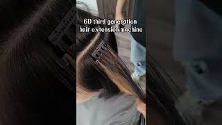 6D third generation hair extension machine [upl. by Suiravat928]