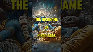 The nickname of Hindu gods 4k loardvishnu hindumythology hindugod trend [upl. by Emina]