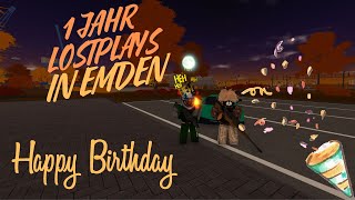 Gewinnspiel 800 Robux in der Beschreibung  ein Jahr LostPlays I notrufemden I Roblox [upl. by Bourque]