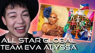 MEET THE QUEENS DRAG RACE GLOBAL ALL STAR  ZI REACTS  P PROD [upl. by Thorman]