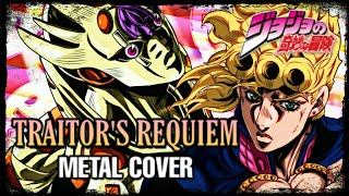 JoJo Golden Wind OP 2 COVER  Traitors Requiem Metal  Instrumental by FrankyStudio [upl. by Marthe353]