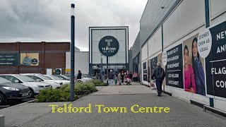 Telford Town Centre after partial easing of COVID Lockdown [upl. by Rosner42]