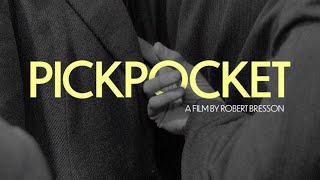 New trailer for Robert Bressons Pickpocket 1959  in cinemas from 3 June 2022  BFI [upl. by Etnomaj]