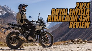 2024 Royal Enfield Himalayan 450 First Ride Review [upl. by Eseerahs642]