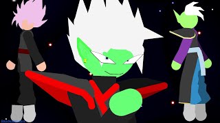 Fused Zamasu Animation StickNodes [upl. by Zurheide]