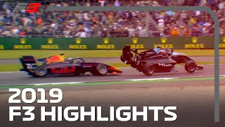 2019 FIA Formula 3 Season Highlights [upl. by Nereids]