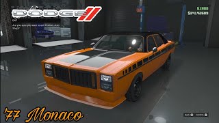 GTA 5  Bravado Greenwood Customization 1977 Dodge Monaco [upl. by Zipnick]