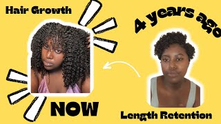 How to grow your natural hair fast Let’s talk about length retention [upl. by Ecirb]