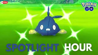 TRUBBISH Spotlight Hour 😍 Shiny Trubbish Hunt 🤩 Pokémon Go Live pokemongo shinypokemon [upl. by Aihn]