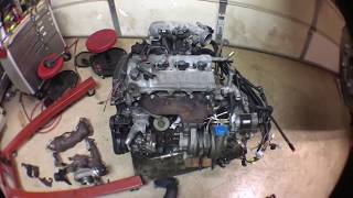 DIY how to make 3sgte gen4 fit into toyota mr2 Turbo sw20 [upl. by Turk]