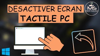 Comment désactiver lécran tactile sur Windows 11  10  8  7 [upl. by Weinstein]