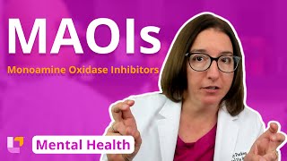 MAOIs Monoamine Oxidase Inhibitors Therapies  Psychiatric Mental Health  LevelUpRN [upl. by Margarita706]