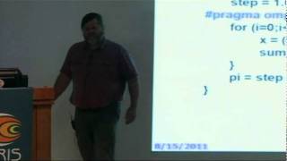 Day 1  3 Shared Memory Programming with OpenMP  PARLAB 2011 [upl. by Mellen]