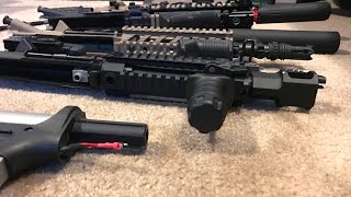 My Custom Polarstar Airsoft Build  My Primary GampG Rifle [upl. by Westhead]