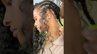 The most beautiful crochet braids Hair River curls from Trendy Tresses crochetbraids curlyhair [upl. by Det]