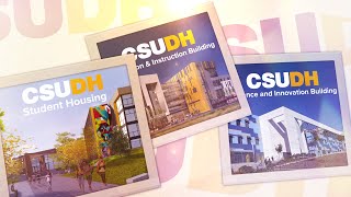 CSUDH New Buildings Tour 9152020 v5 [upl. by Anaiq]