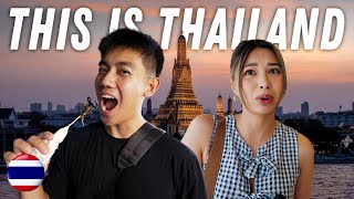 First time in BANGKOK THAILAND 🇹🇭 Exploring the best of the city [upl. by Eimmit]