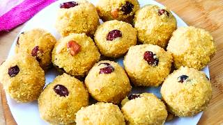 How to Make Besan Ladoo Easy Authentic Recipe [upl. by Eentruok]