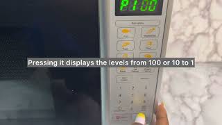 How to Adjust the Power Level of a Microwave How to Change Microwave Power Level [upl. by Artinek]