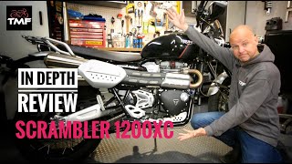 2019 Triumph Scrambler 1200 XC  In Depth Review [upl. by Nalak]