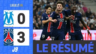 Marseille  PSG  03  Le Résumé  Ligue 1 202425 [upl. by Lysander167]