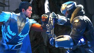 Injustice 2  SubZero Vs Captain Cold All Intro DialogueAll Clash Quotes Super Moves [upl. by Iadrahc]