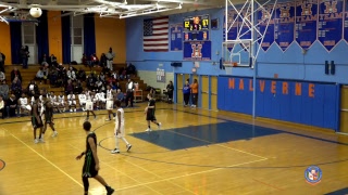 Hank Williams Tournament  Malverne Boys Varsity Basketball vs Farmingdale 12272017 [upl. by Casimir408]