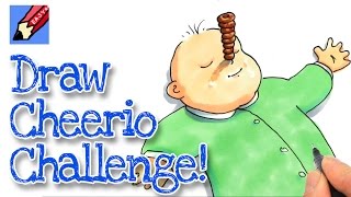 How to draw the Cheerio Challenge Real Easy [upl. by Steck]