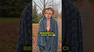 BEZDOMOVCI V ROCE 2024😱🤣 funny vtip czech comedy joke viralvideo shorts superdvojka humor [upl. by Michaeline]