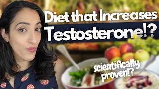 Scientifically proven diet to boost your Testosterone [upl. by Fredrick]