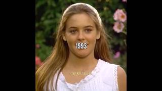 Alicia SIlverstone Evolution  1992  2023 aliciasilverstone love foryou [upl. by Orvil]