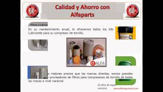 Filtros y Lubricantes para todas las Marcas de Compresores en Colombia [upl. by Gwenny645]